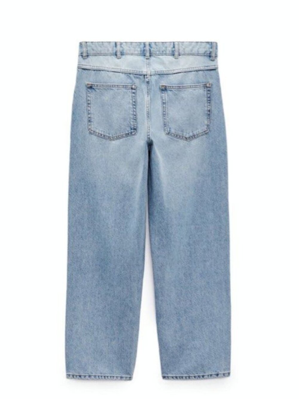 Zara x Barbie™ The Movie Straight-Leg Jeans — Light Wash — Size EU 38 / US 6 NWT - Picture 2 of 15
